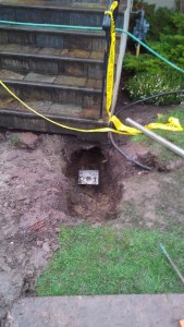 Sinking Concrete Stairs 2